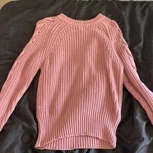Long sleeve pink shirt from Walmart